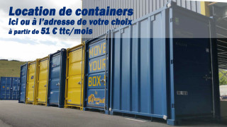 Location Container ... ici ou chez vous