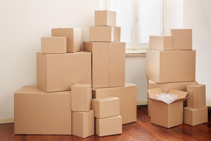 stock de cartons déménagement