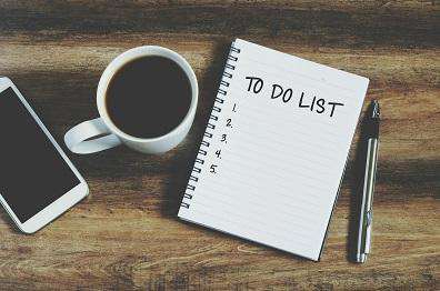 check list déménagement, pense-bête
