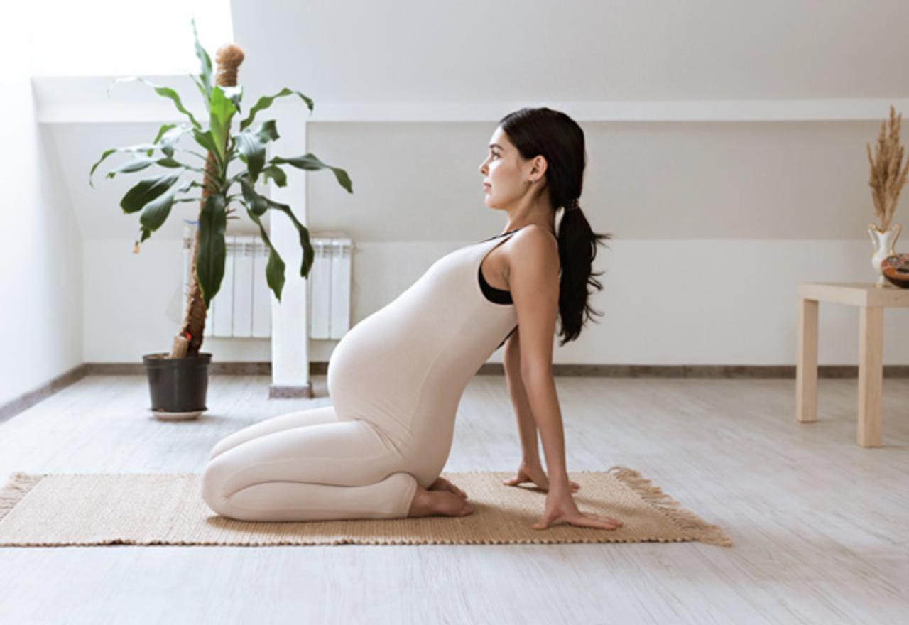 pause déménagement avec le yoga prénatal
